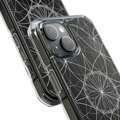 Symmetric Line Bloom iPhone 15 - Impact Clear+