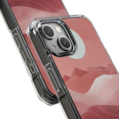 White Orb Dunes iPhone 14 Case - Impact