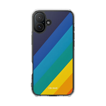 Diagonal Color Spectrum iPhone Case - Impact