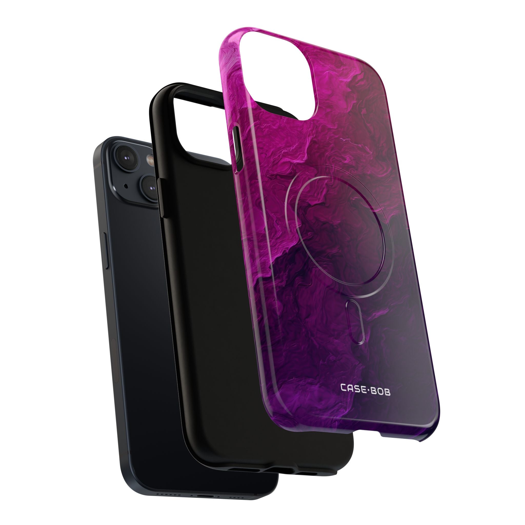 Violet Swirl iPhone 14 Plus Case - Tough+