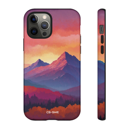 Mountain Peaks Rise - iPhone Case