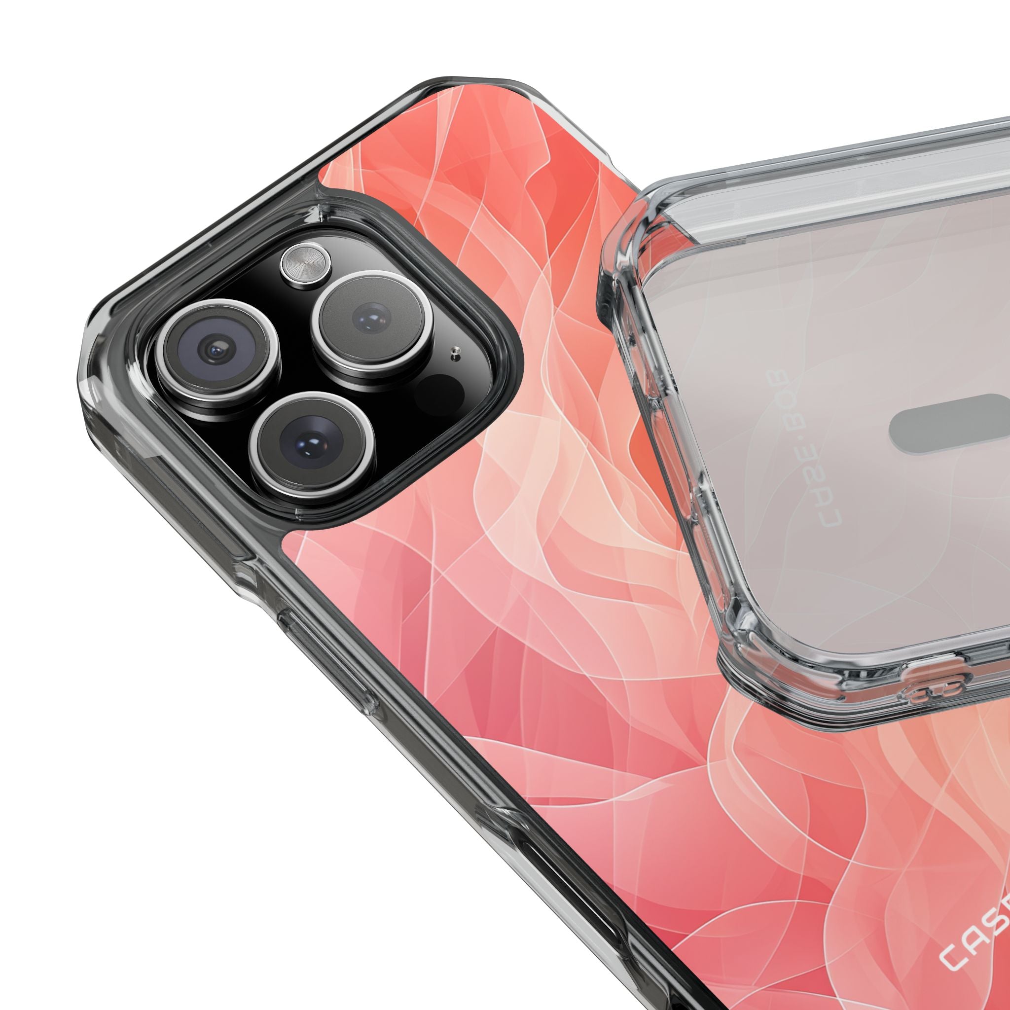 Peach Wave Drift iPhone 16 Pro Case - Impact