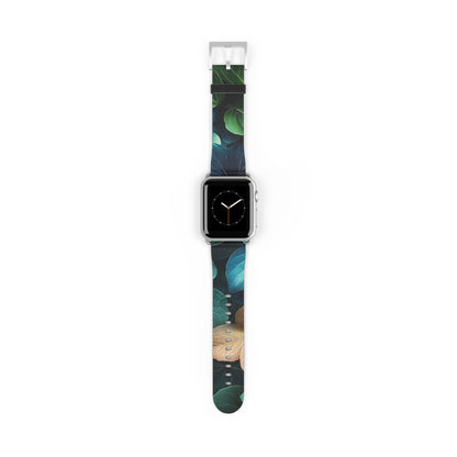 Teal Bloom - Watch Band