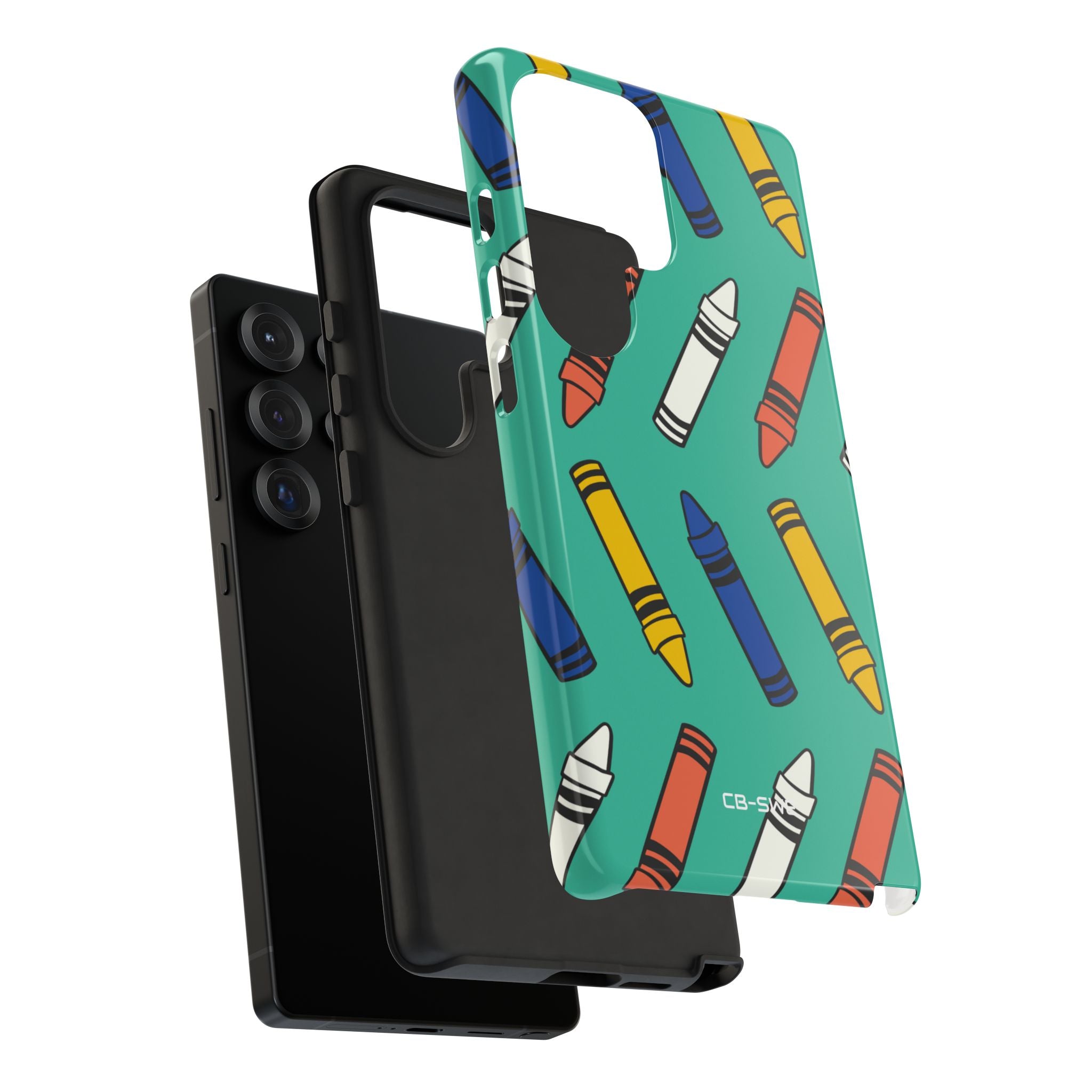 Crayons Dance Playfully - Samsung Case