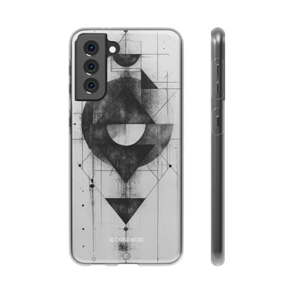 Monochrome Geometry | Flexible Phone Case for Samsung Galaxy