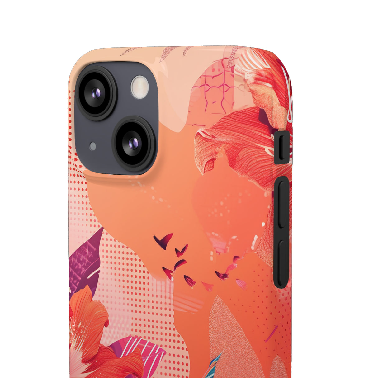 Living Coral Design | Handyhülle für iPhone (Slim Case)