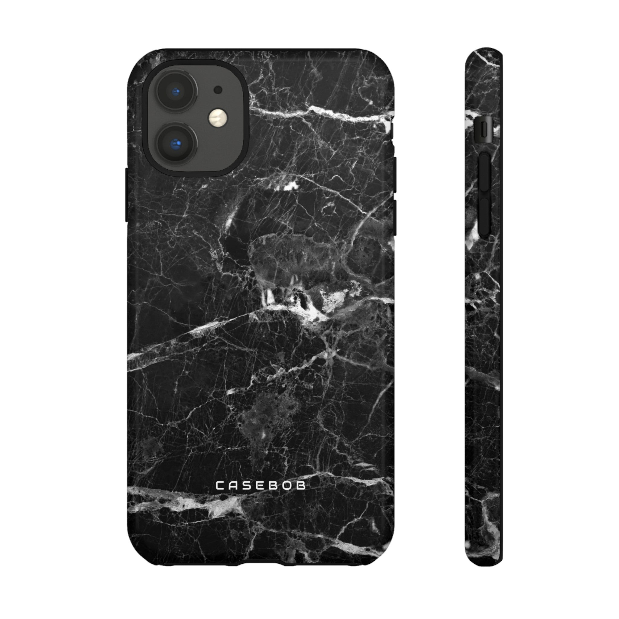 Black Marble - Protective Phone Case