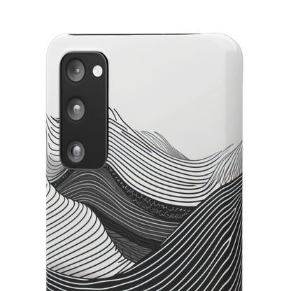 Undulating Horizon Waves Samsung S20 - Slim Phone Case