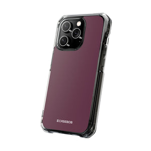 Old Mauve | Phone Case for iPhone (Clear Impact Case - Magnetic)