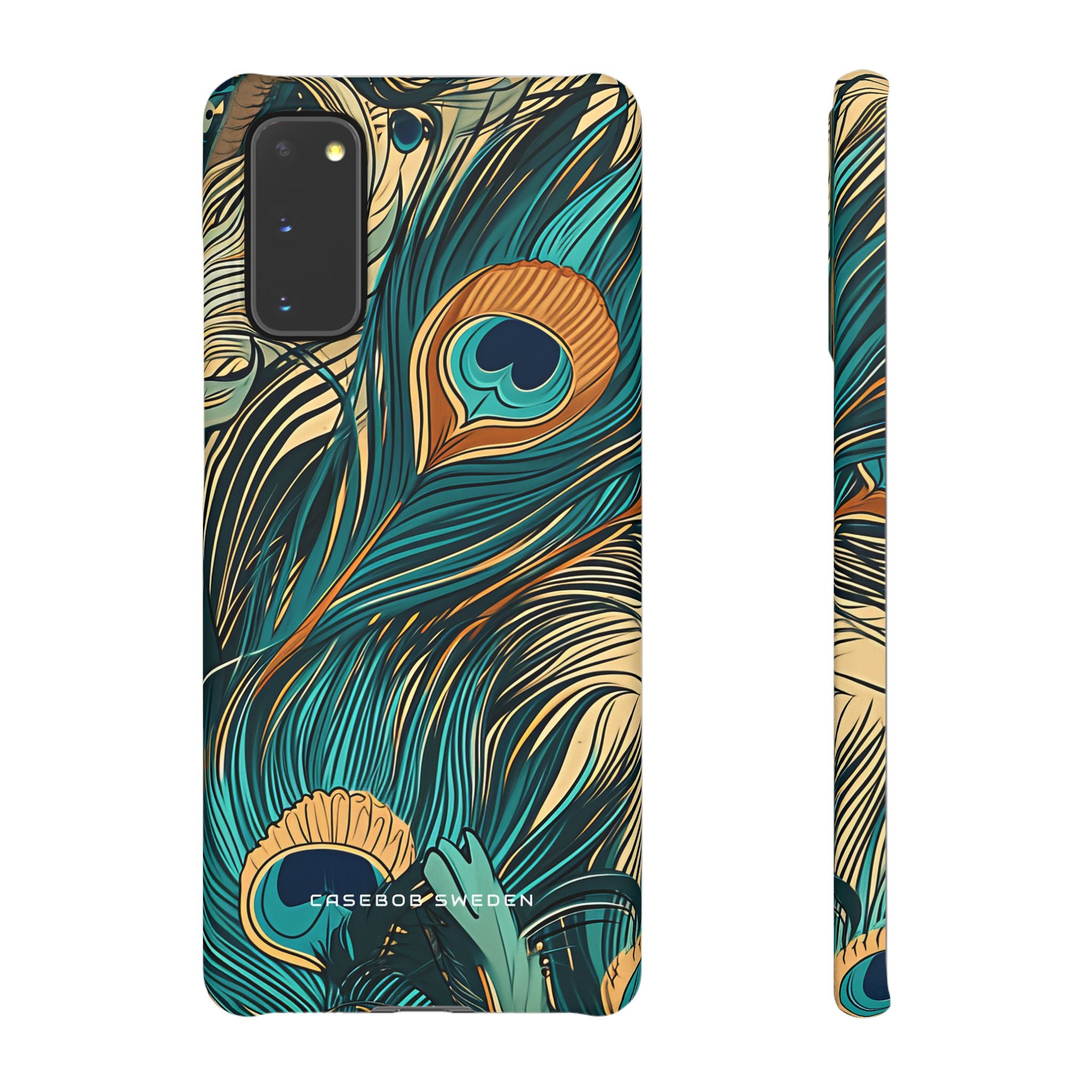 Art Nouveau Peacock Elegance Samsung S20 - Slim Phone Case