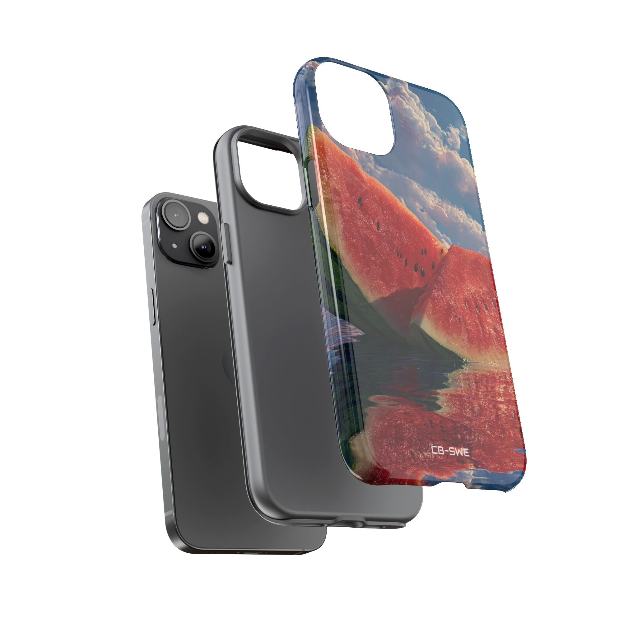 Watermelon Dream Reflection - iPhone Case