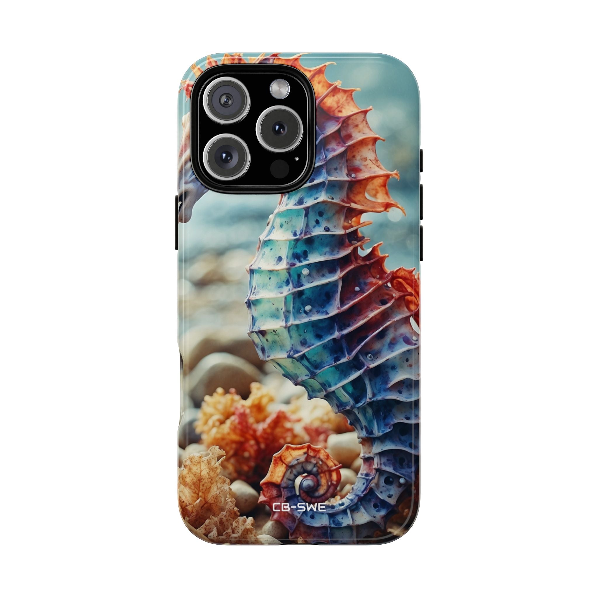 Seahorse Dances Freely - iPhone Case