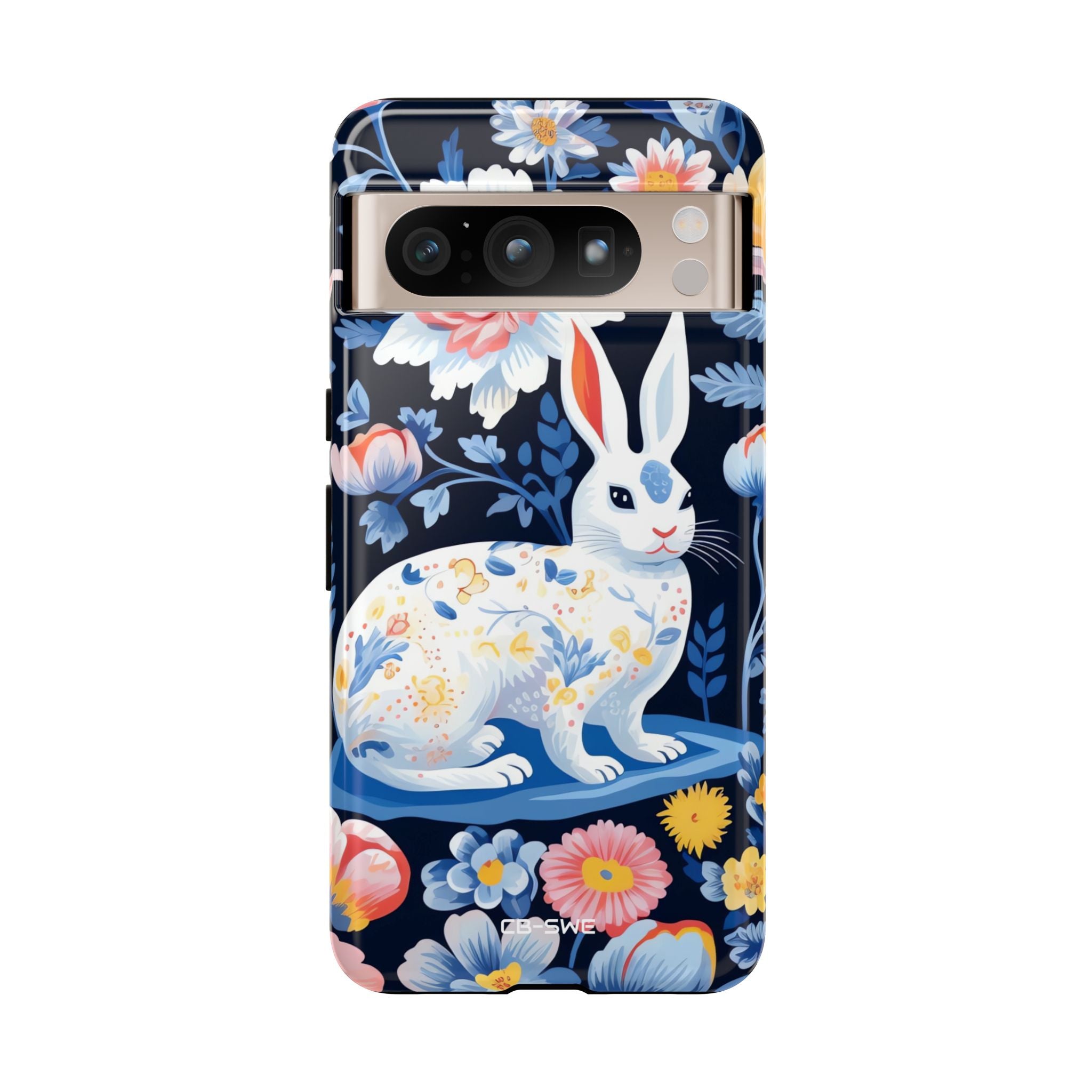 Floral Rabbit Dances - Google Pixel Case