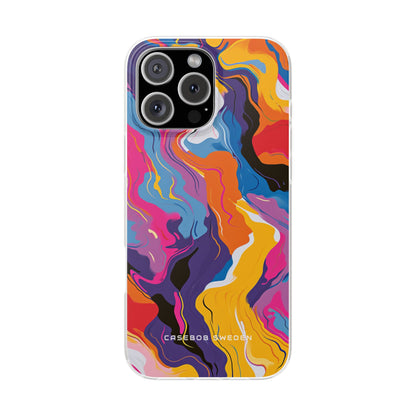 Vortex Colorwave iPhone 16 - Flexi Phone Case