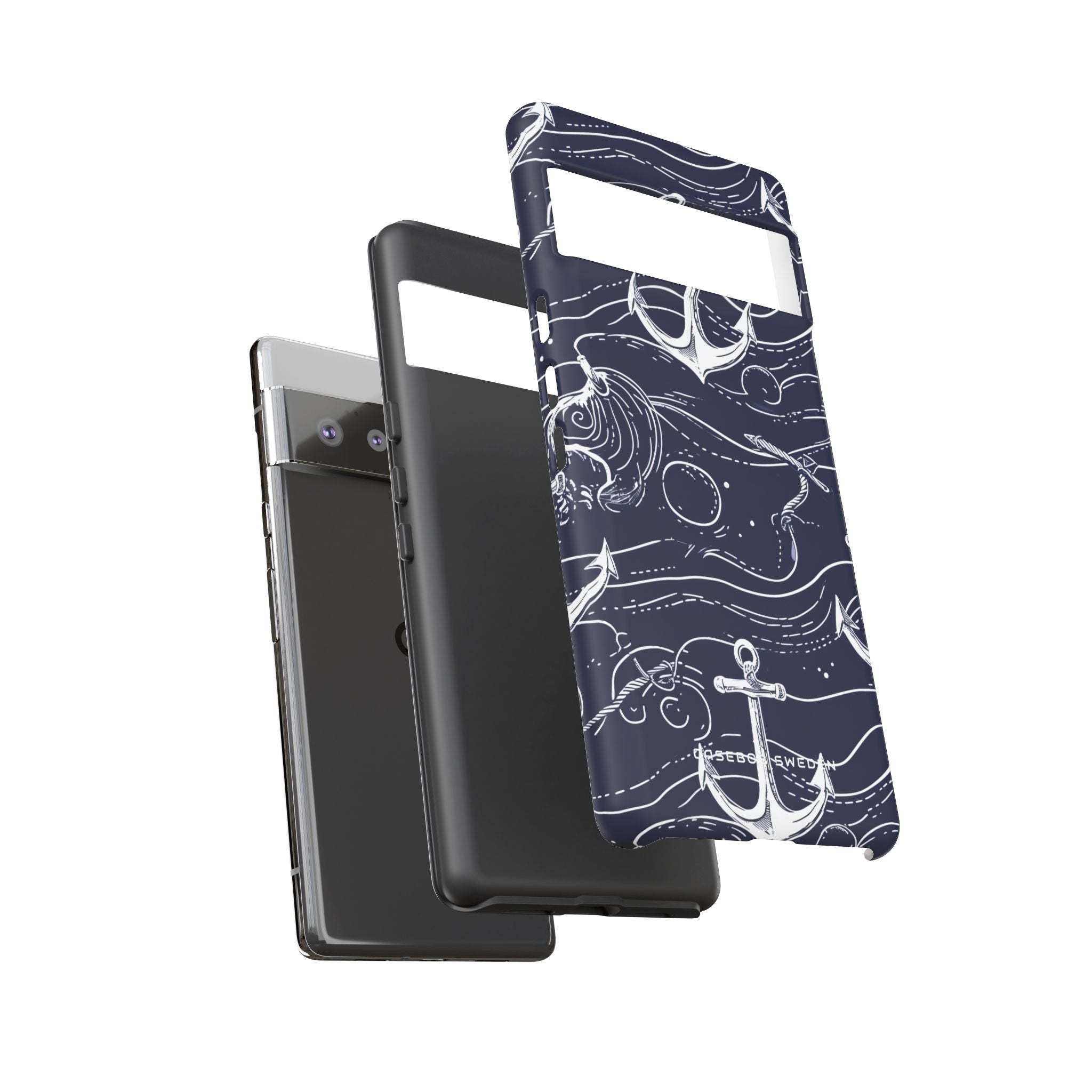 Gradient Anchorflow Waves Google Pixel 6 - Tough Phone Case