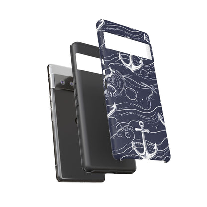 Gradient Anchorflow Waves Google Pixel 6 - Tough Phone Case