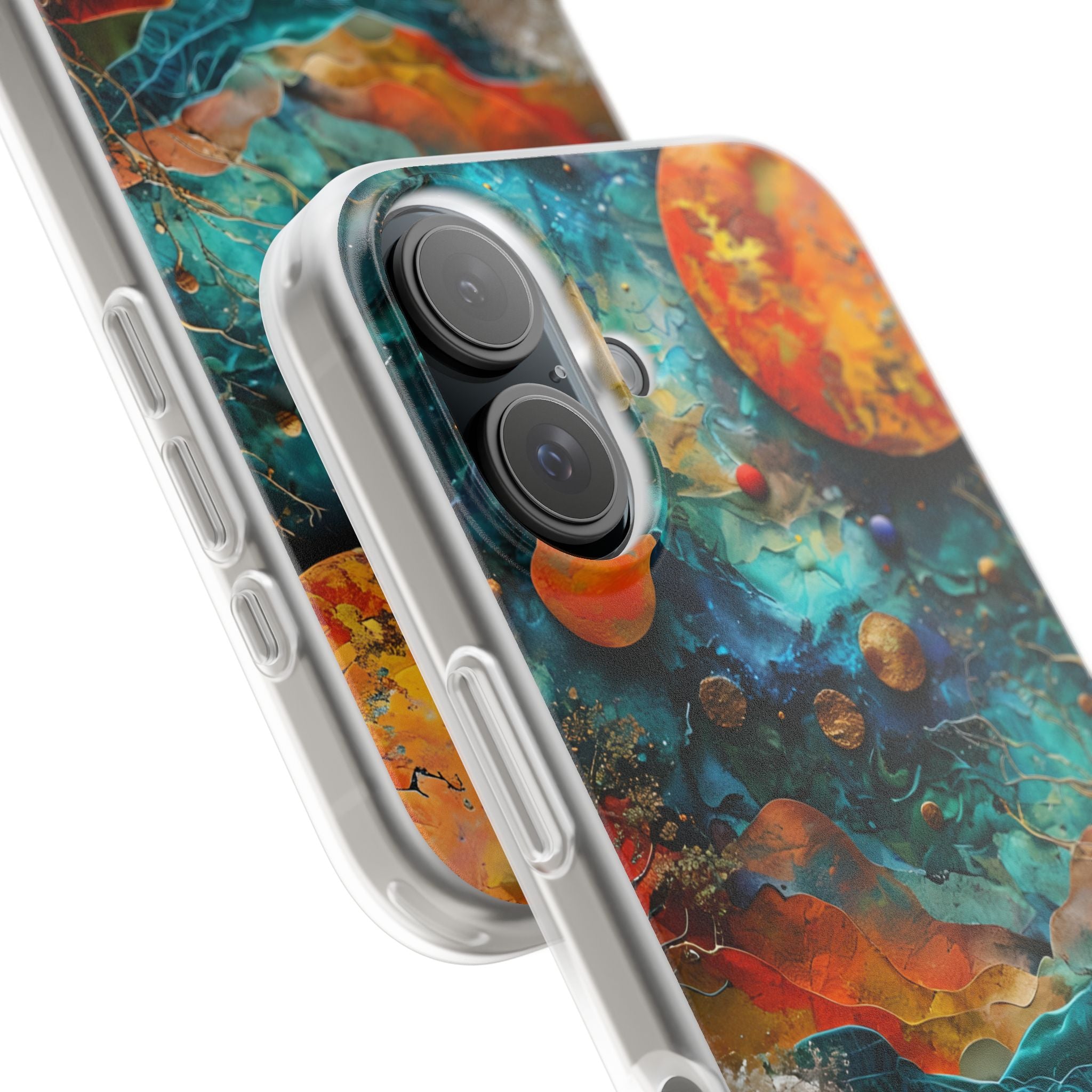 Celestial Ember iPhone 16 Case - Soft