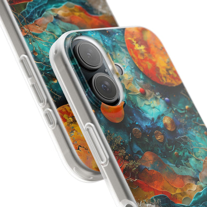 Celestial Ember iPhone 16 Case - Soft