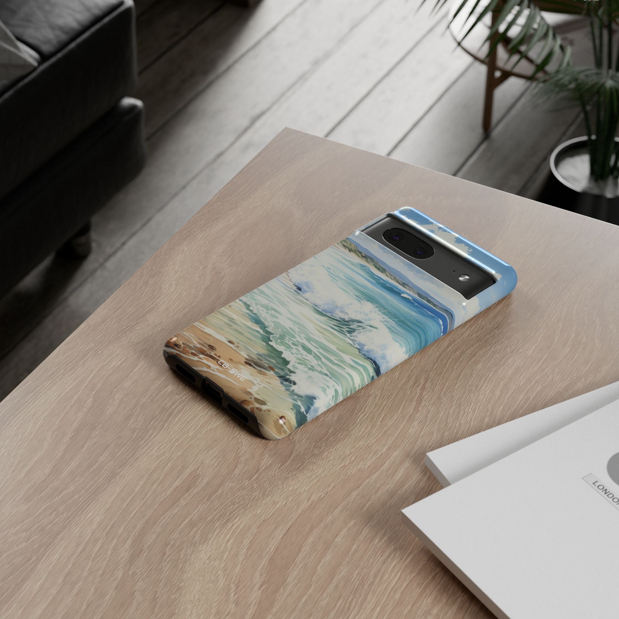 Serene Coastal Watercolors - Google Pixel Case