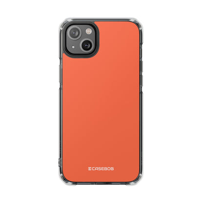 Outrageous Orange - Clear Impact Case for iPhone