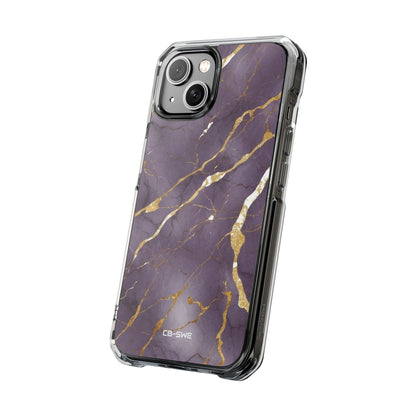 Golden Veins Flowing iPhone Case - Impact