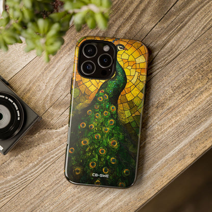 Peacock Spreads Light - iPhone Case
