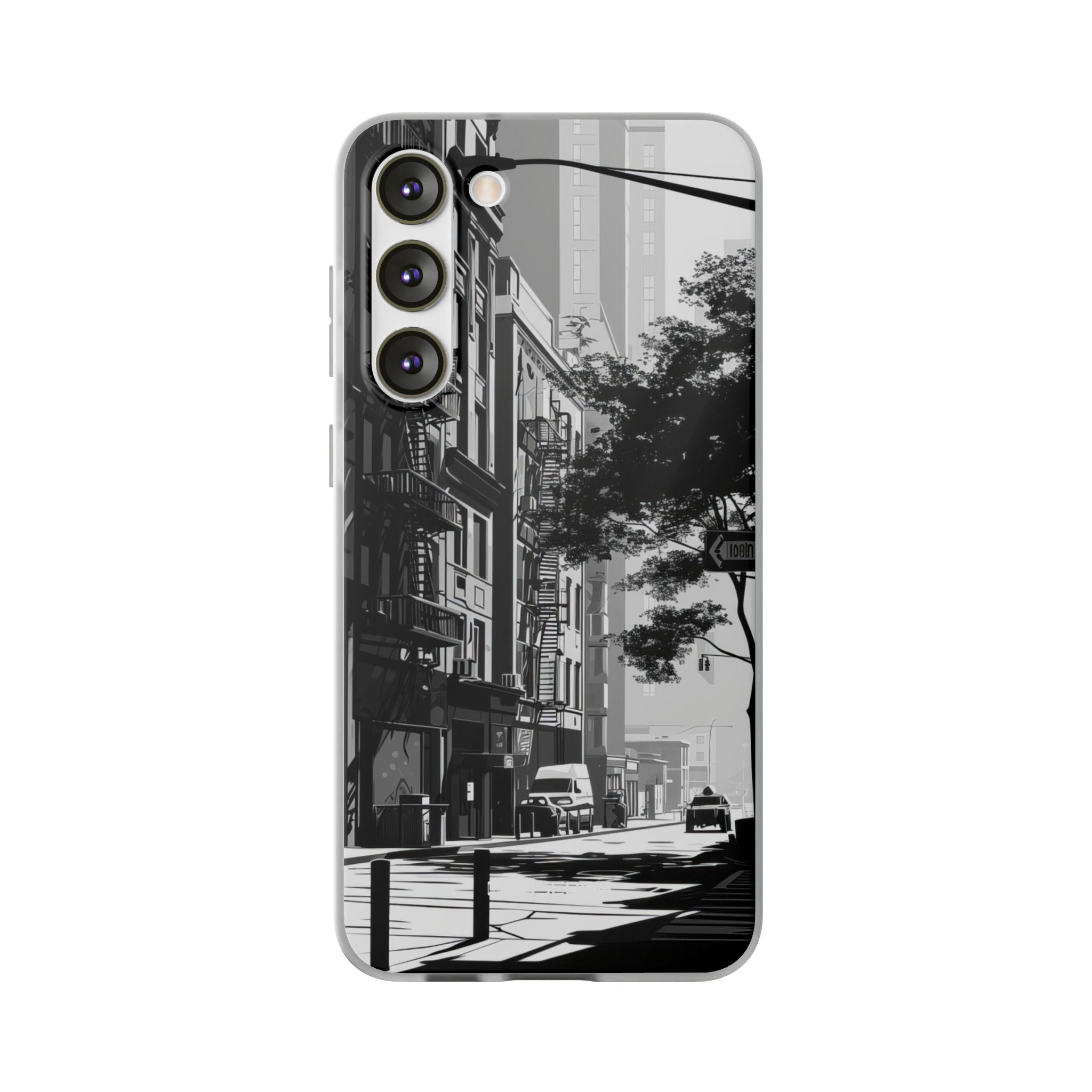 Urban Serenity | Flexible Phone Case for Samsung Galaxy