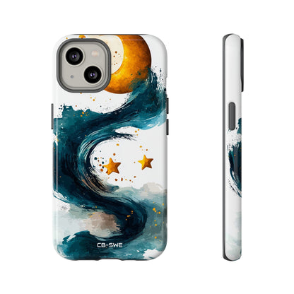 Celestial Waves Dance - iPhone Case