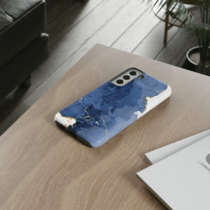 Timeless Blue Watercolor - Protective Phone Case