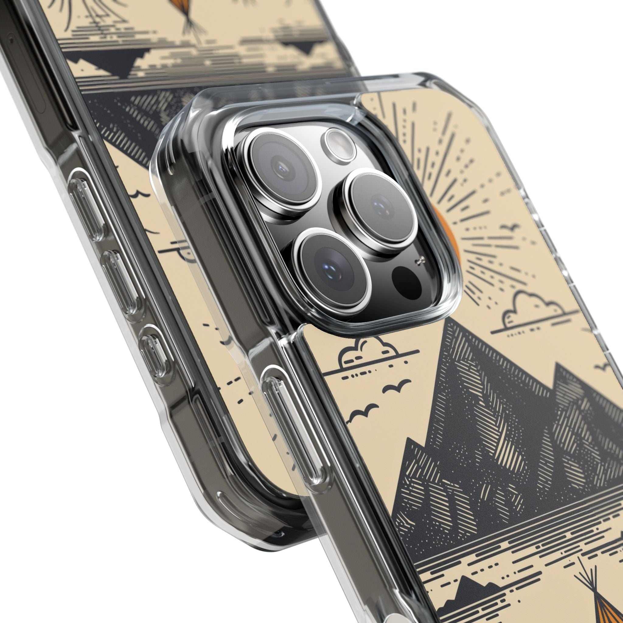 Golden Tent Awaits iPhone Case - Impact