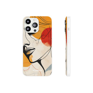 Contemplative Warmth | Flexible Phone Case for iPhone