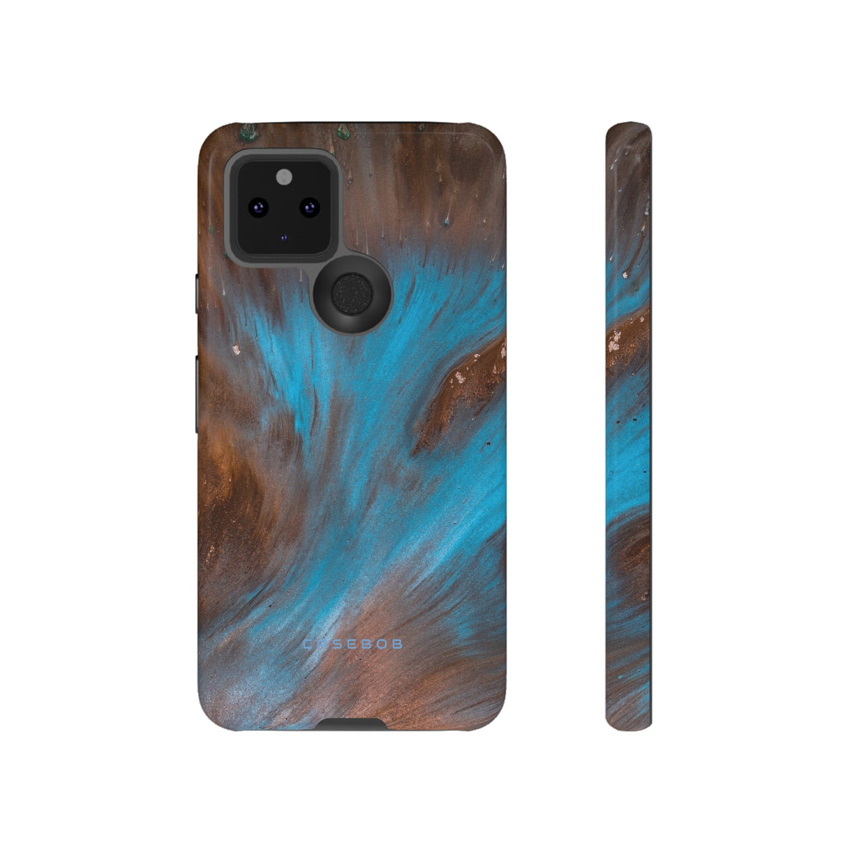 Blue Lagoon Ink Art - Protective Phone Case