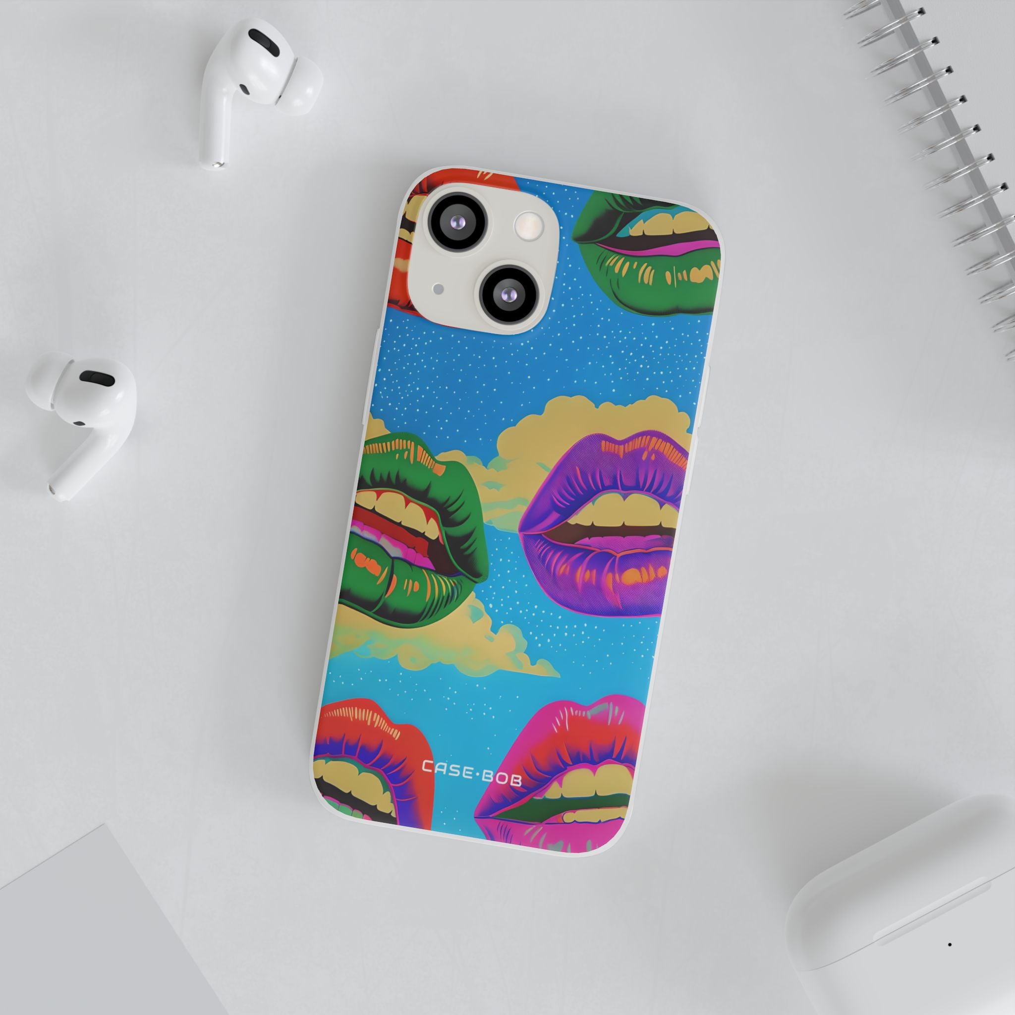Colorful Lipscape iPhone 13 mini Case - Soft