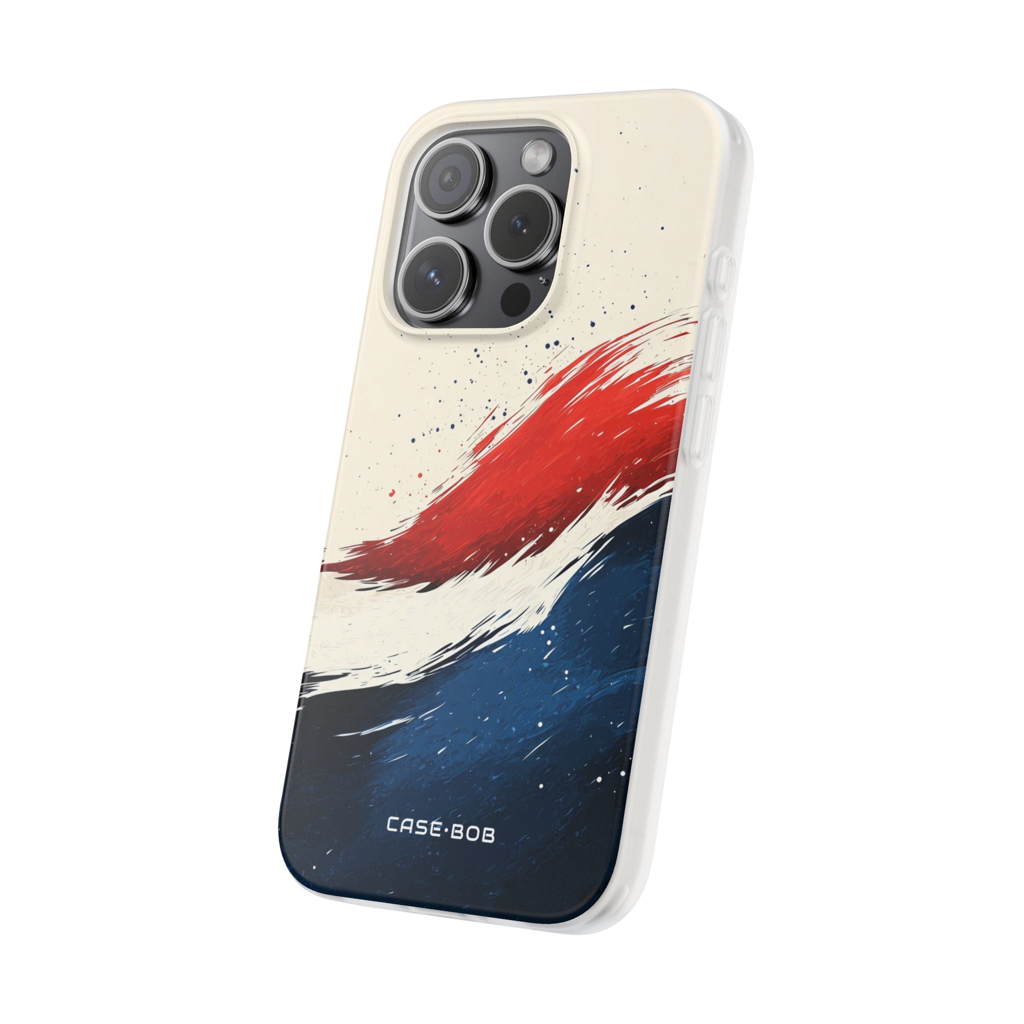 Red Surge iPhone 15 Pro Case - Soft