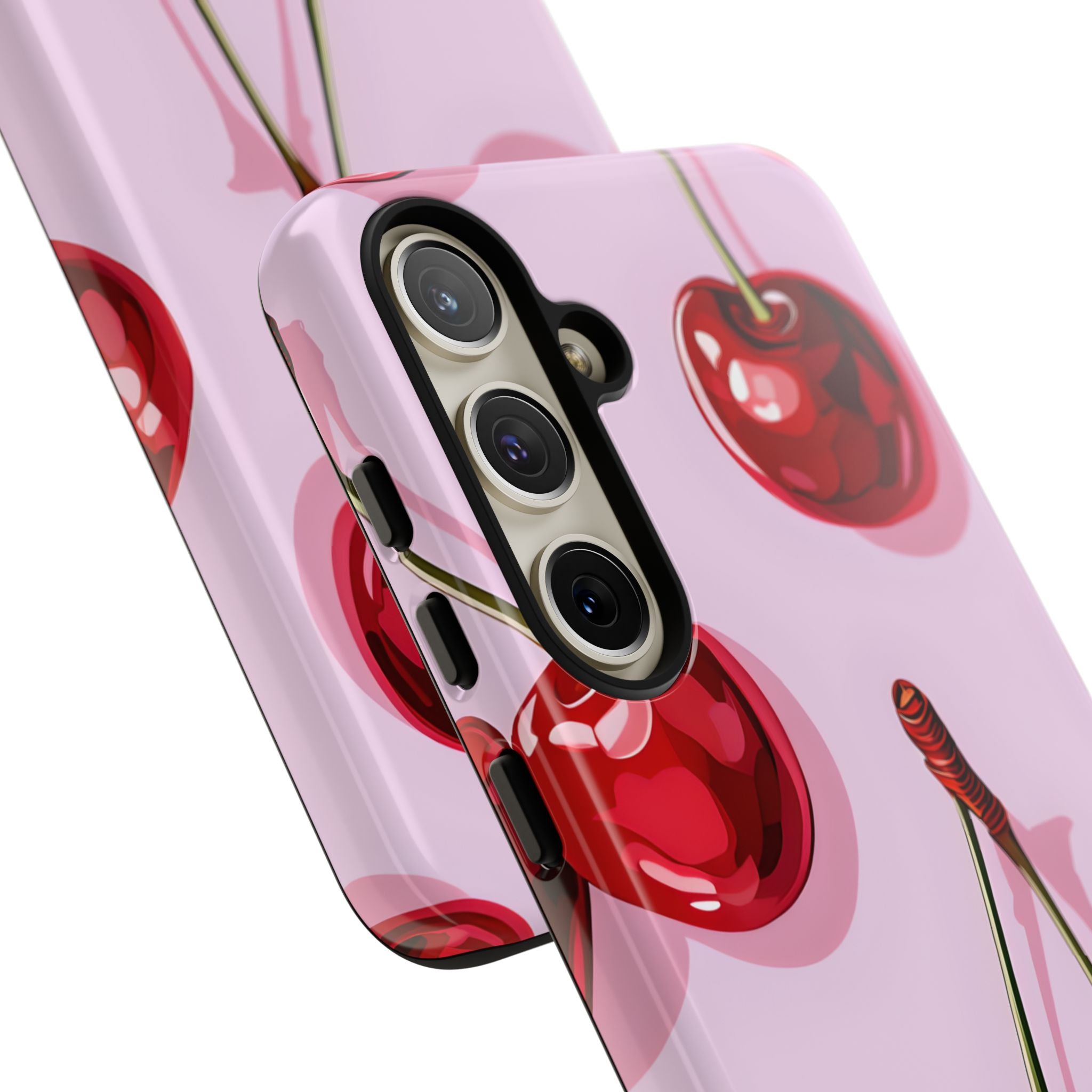 Glossy Cherry Burst Samsung S24 Plus Case - Tough