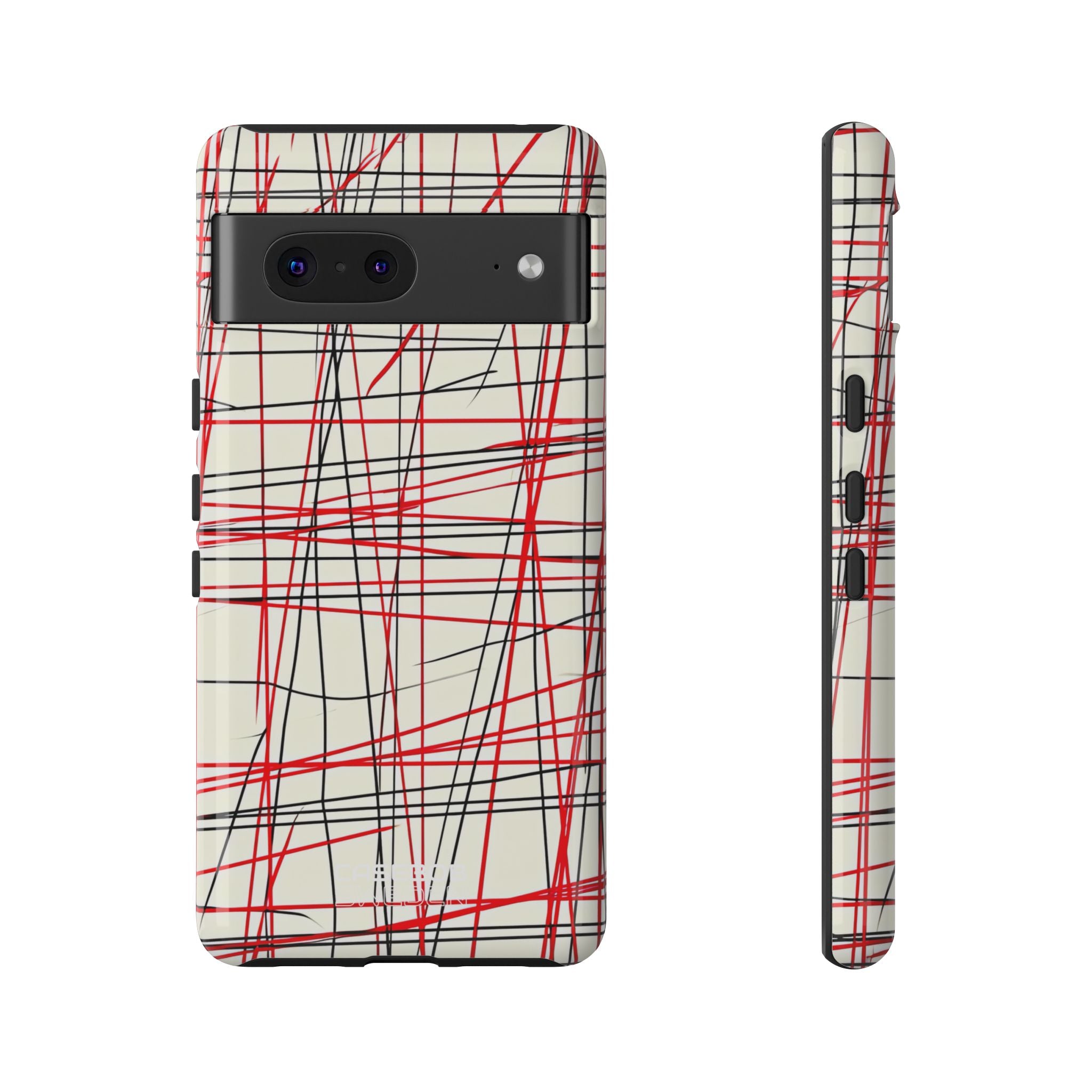 Crimson Wire Tangle Google Pixel 7 - Tough