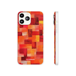 Warm Tone Pattern | Phone Case for iPhone (Flexible Case)