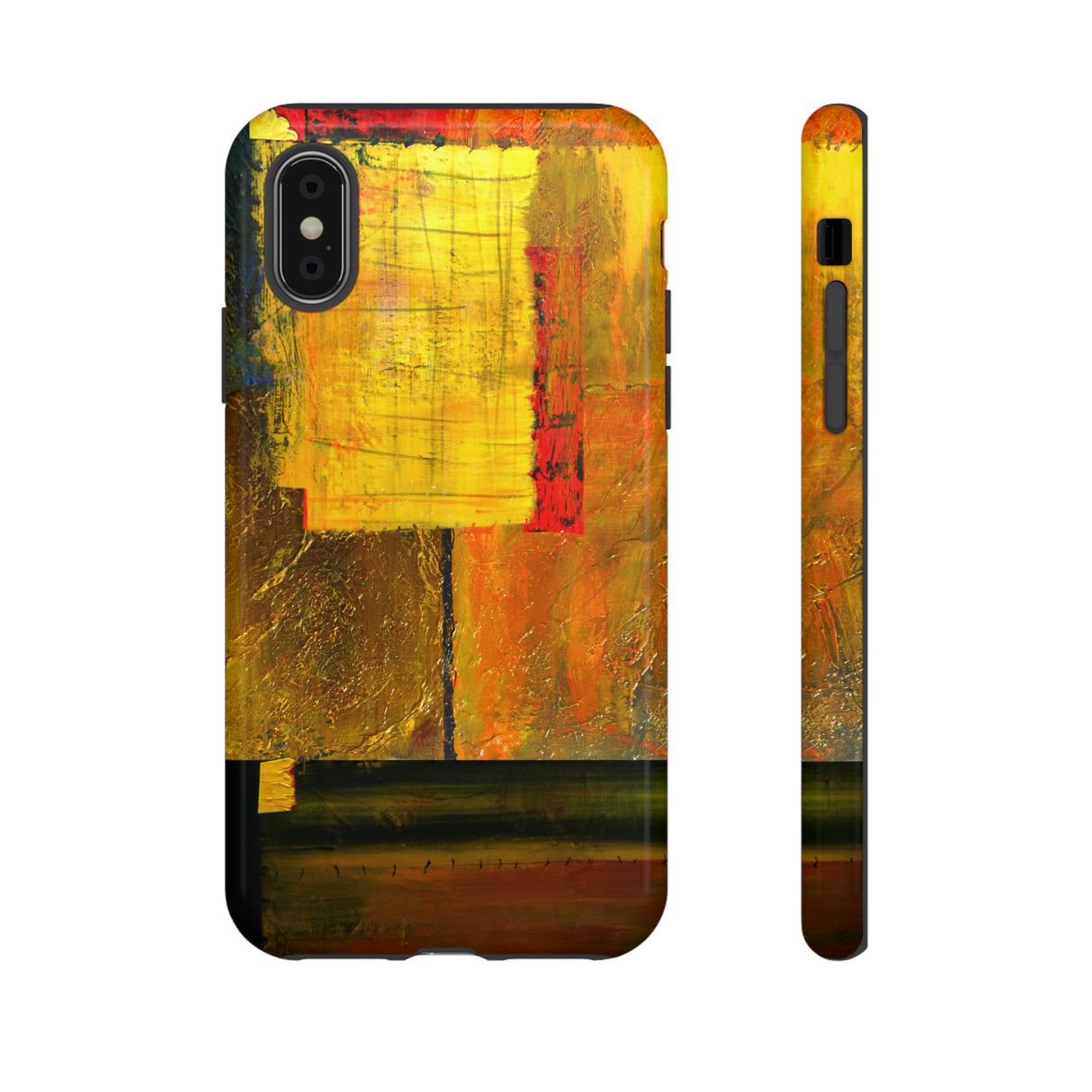 Yellow Painting - Protective Phone Case