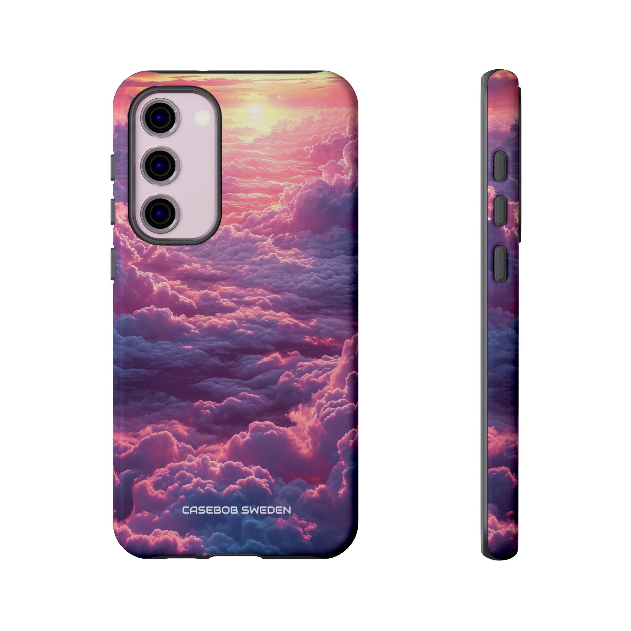 Pink Purple Clouds - Tough Samsung S23 Phone Case