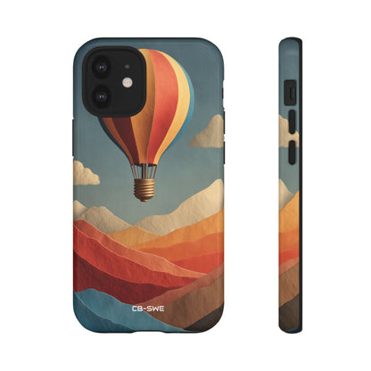 Hot Air Balloon Soars - iPhone Case