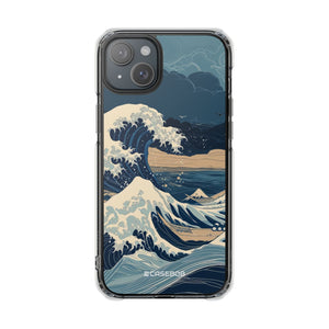 Oceanic Reverence - Phone Case for iPhone (Clear Impact - Magnetic)