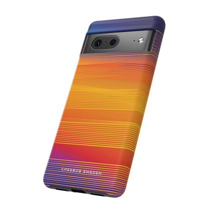 Gradient Sunset Flow Google Pixel 7 - Tough Phone Case