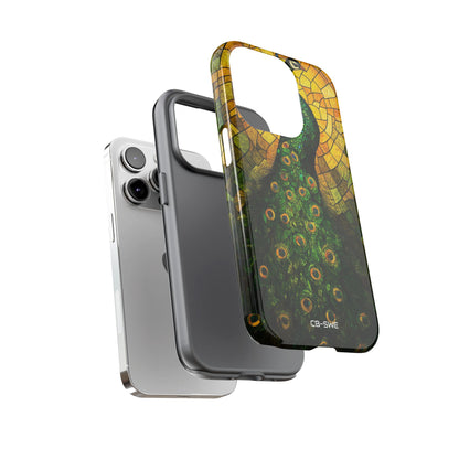 Peacock Spreads Light - iPhone Case