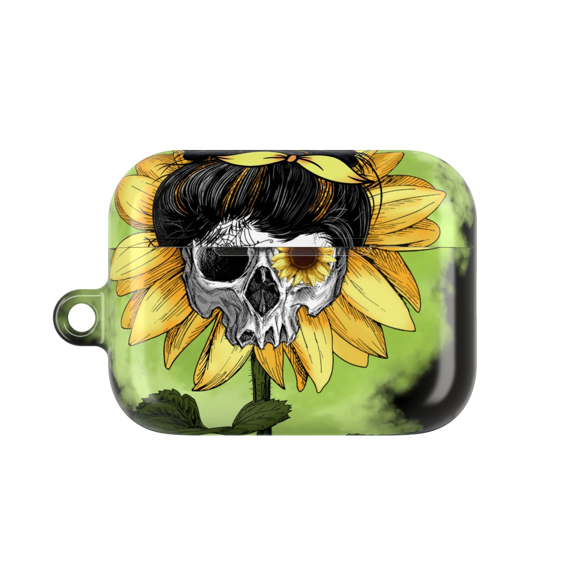 Skull Sunflower - AirPods Case