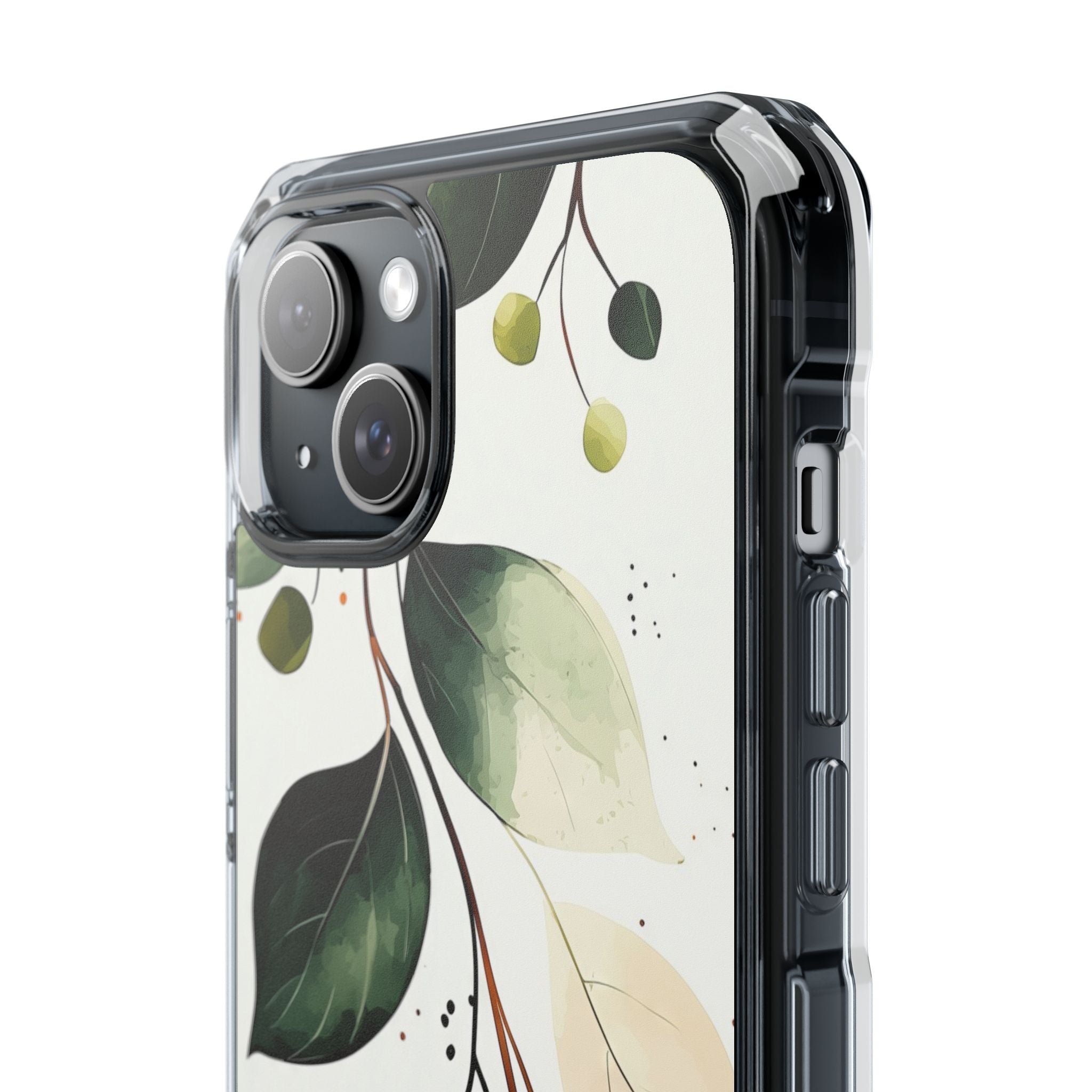 Greenberry Branch iPhone 15 Plus Case - Impact