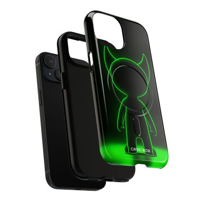 Neon Horned Glow iPhone 15 Case - Tough+