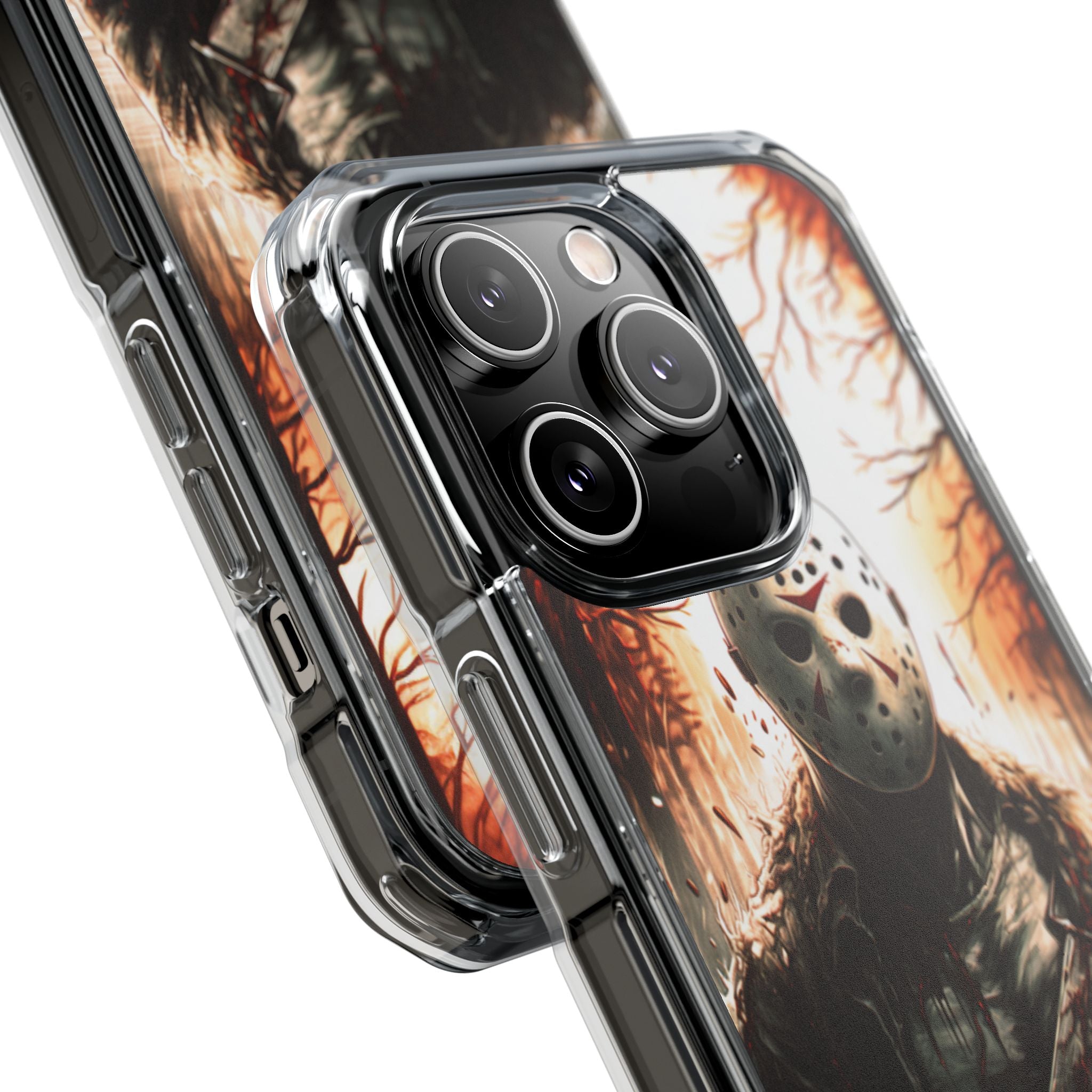 Nightmare Stalks Forest iPhone Case - Impact