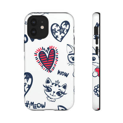 Cute Cat Wallpaper - Protective Phone Case