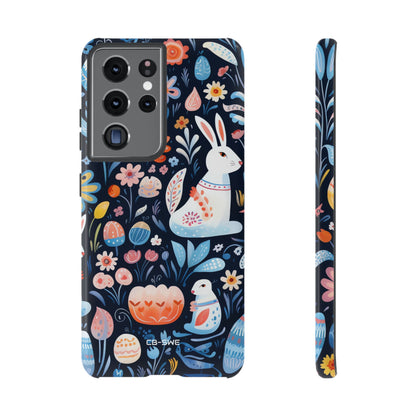 Bunnies Play Among Flowers - Samsung Case