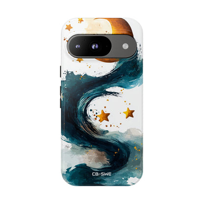 Celestial Waves Dance - Google Pixel Case